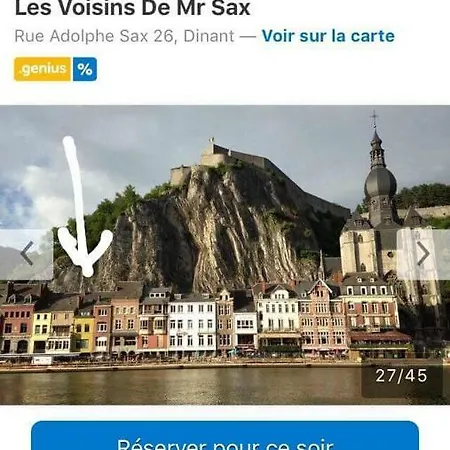 Les Voisins De Mr Sax Maison d'hôtes Dinant